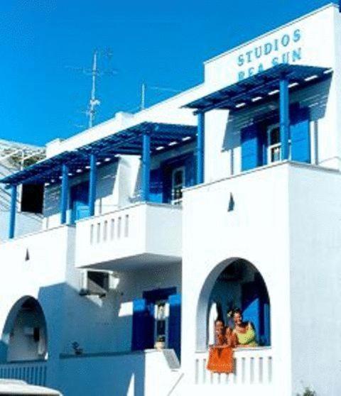 Studios Rea Sun Naxos City Eksteriør bilde